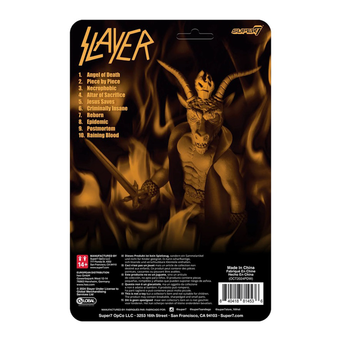 Slayer ReAction Figure Minotaur (Reign In Blood)