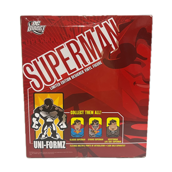 DC Direct Uni-Formz Kryptonian Life-Suit Superman Limited Edition 8-Inch Vinyl Figure