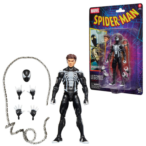 Spider-Man Marvel Legends Retro Cardback Spider-Venom 6-Inch Action Figure