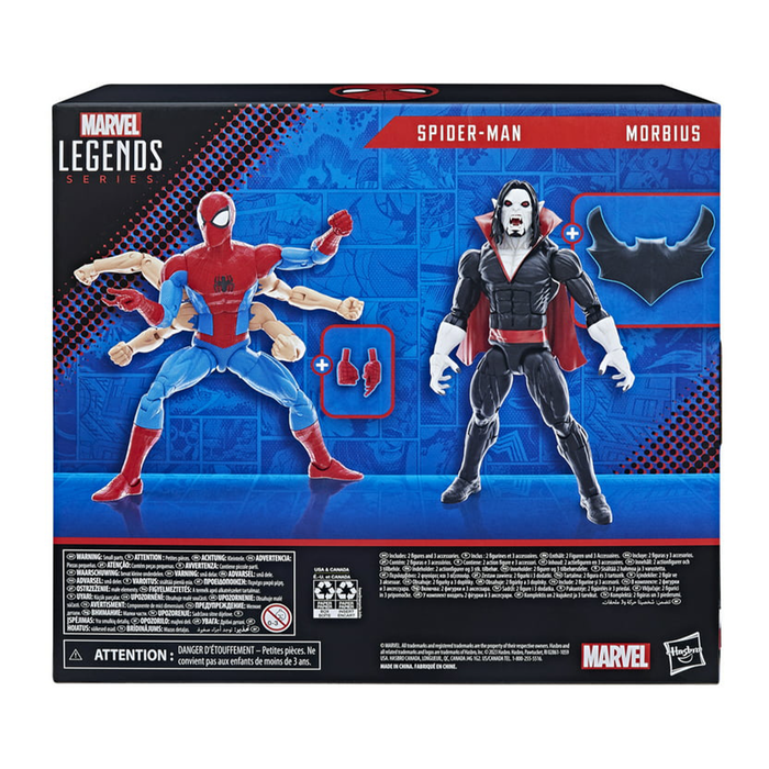Marvel Legends Series Spider-Man vs Morbius 6-Inch Action Figure 2