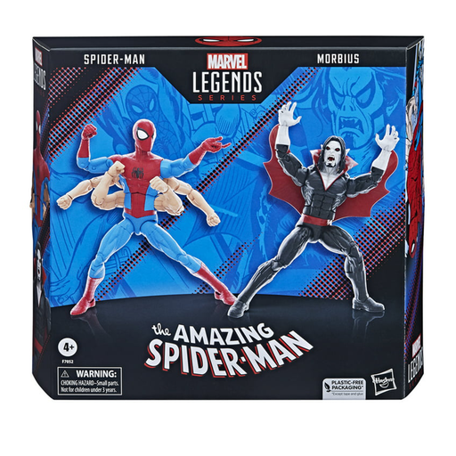 Marvel Legends Series Spider-Man vs Morbius 6-Inch Action Figure 2-Pack