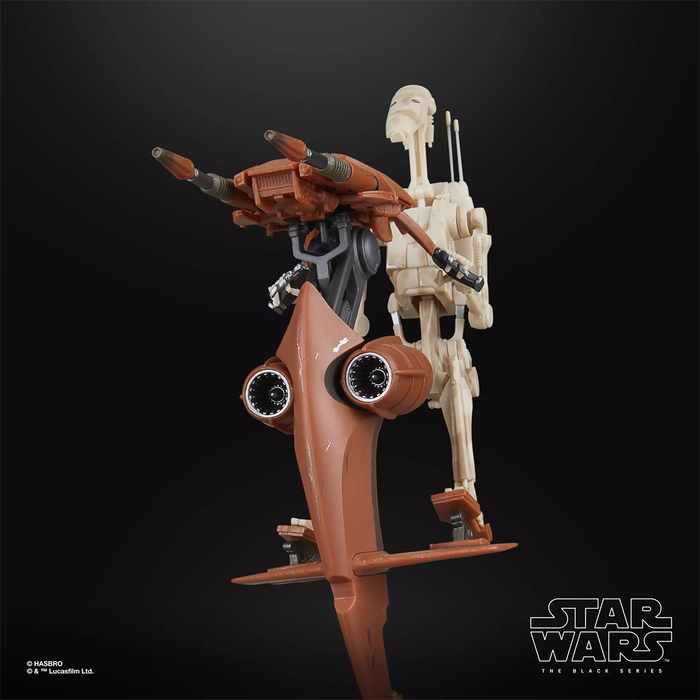 Star Wars The Black Series STAP & Battle Droid Action Figure & Vehicle Set