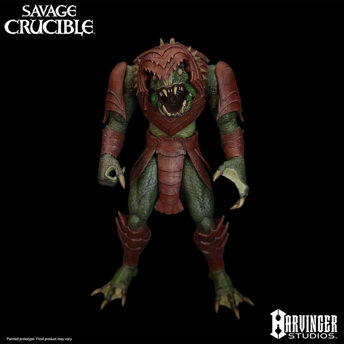 Savage Crucible League Striker Pirahnoid Action Figure