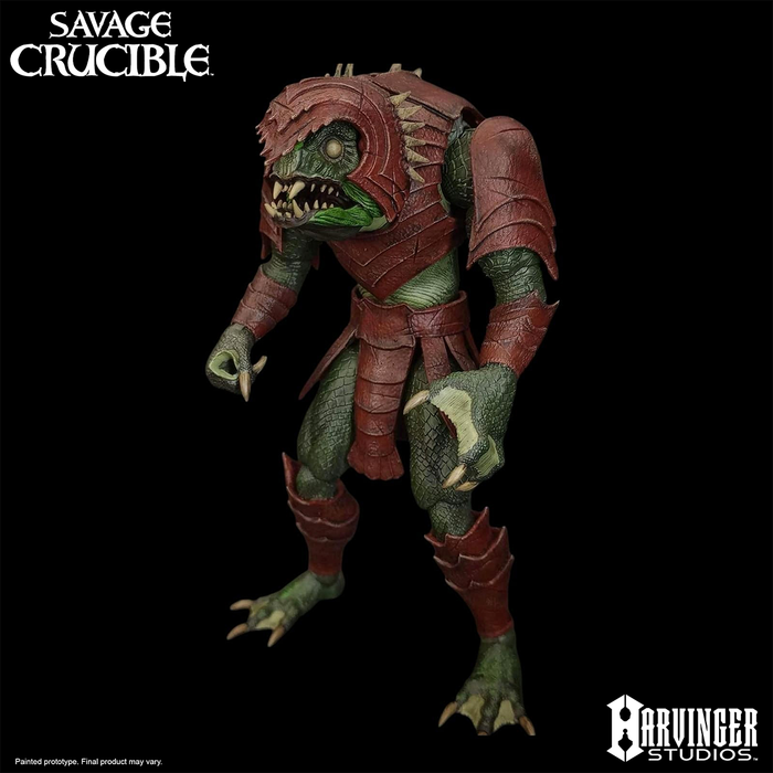 Savage Crucible League Striker Pirahnoid Action Figure