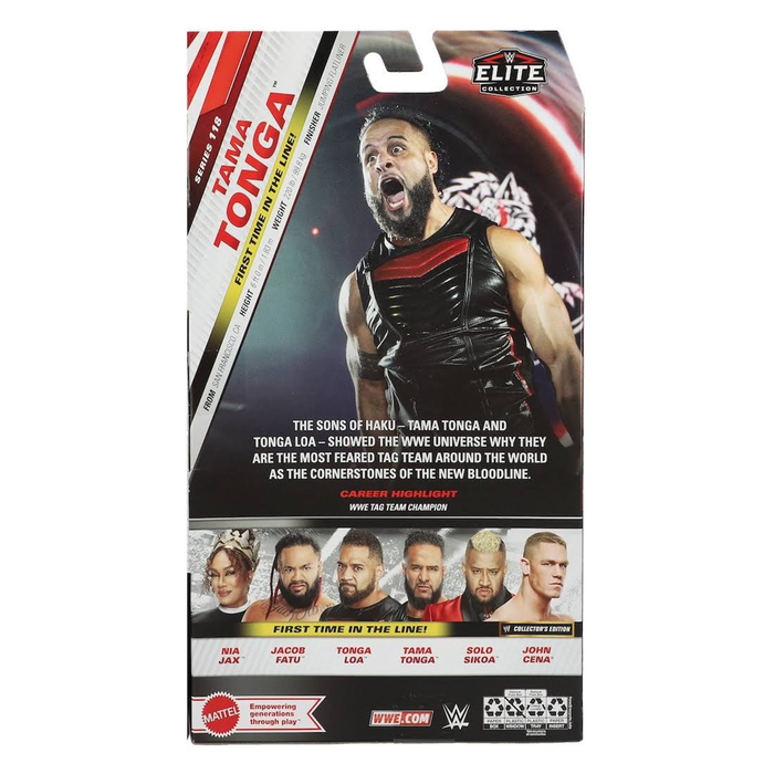 WWE Elite Collection Series 118 Tama Tonga 6-Inch Action Figure