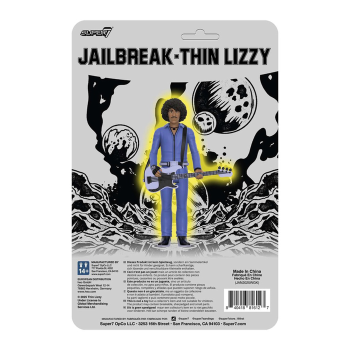 Thin Lizzy (Jailbreak) ReAction Figure Wave 02 Phil Lynott