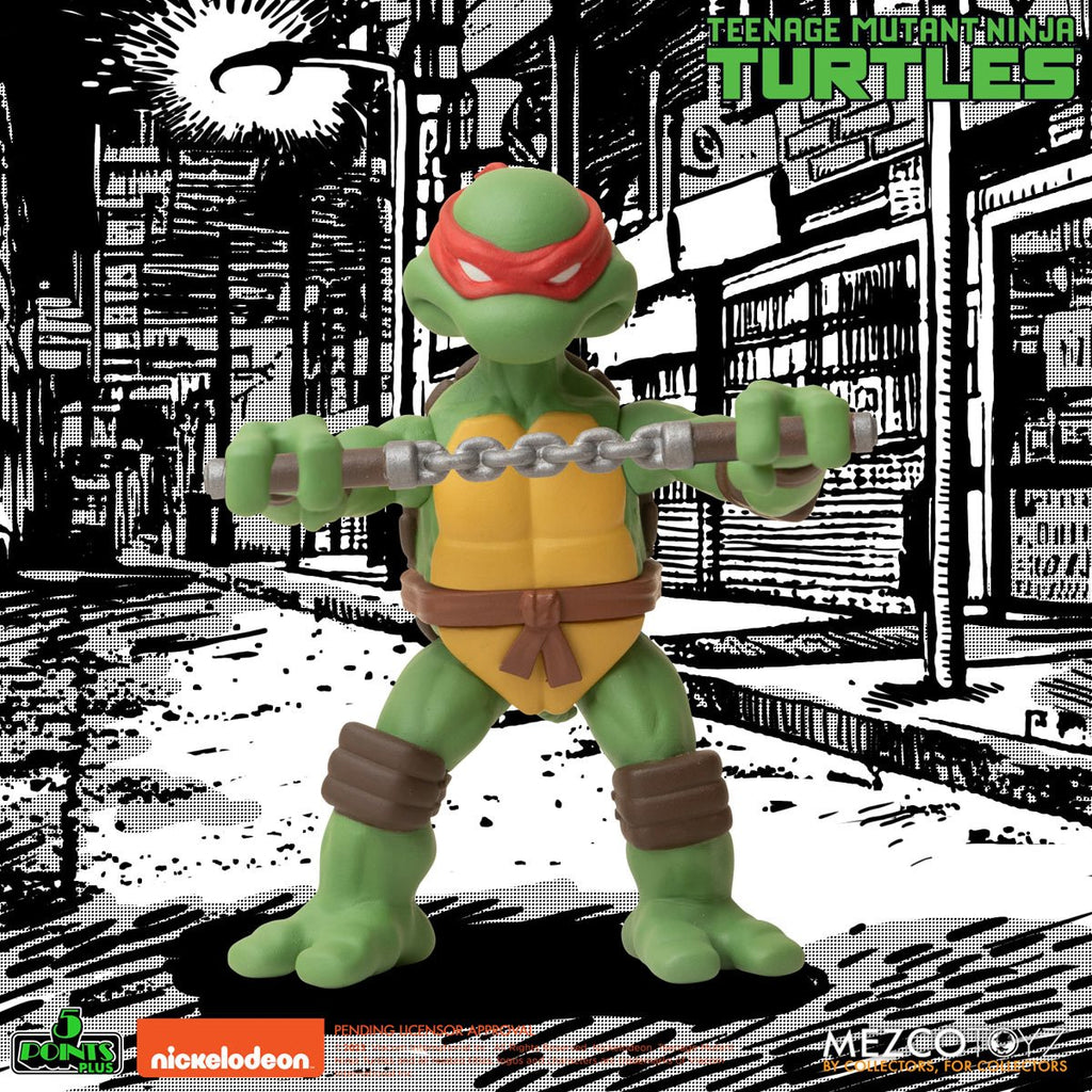 Mezco 5-Points Eastman & Laird's Teenage Mutant Ninja Turtles Deluxe B ...