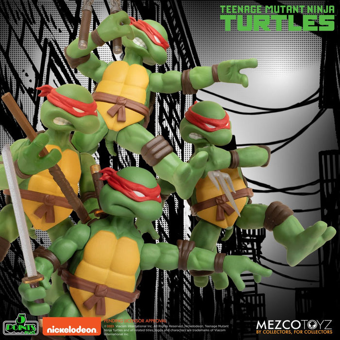 Mezco 5-Points Eastman & Laird's Teenage Mutant Ninja Turtles Deluxe Box Set