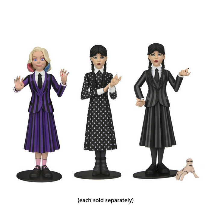 Toony Terrors Series 1 Wednesday (Classic Dress) 6-Inch Action Figure