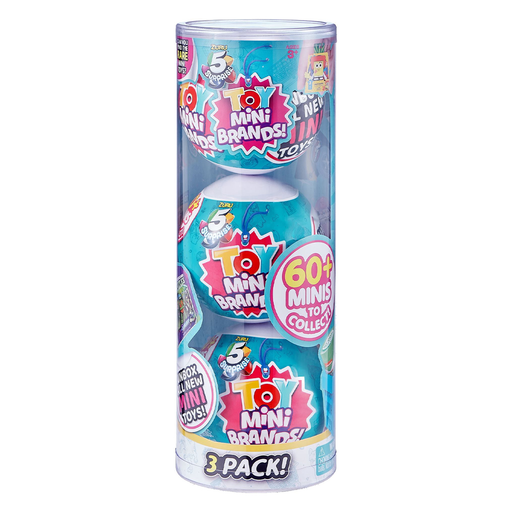 Zuru 5 Surprise Toy Mini Brands 3-Pack Capsule