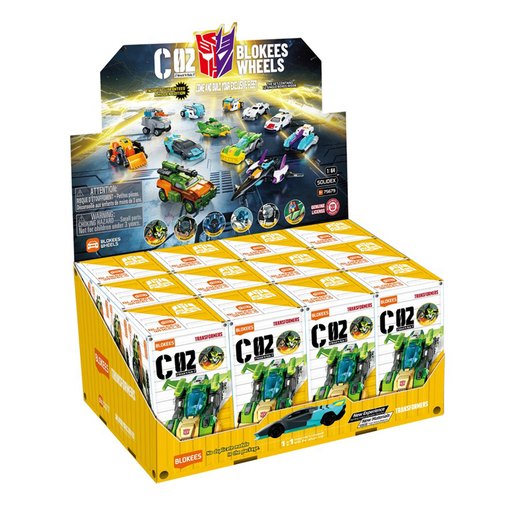 Blokees Wheels Transformers C02 Wreck 'N Rule Box (12 Individually Boxed Kits)