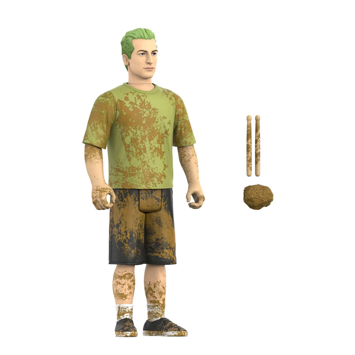Green Day Wave 01 Tré Cool (Mud Fight) ReAction Figure