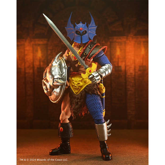 Dungeons & Dragons 50th Anniversary 7-Inch Scale Warduke on Blister Card Action Figure