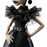 Monster High x Wednesday Rave'N Wednesday in Black Gown Collectible Doll