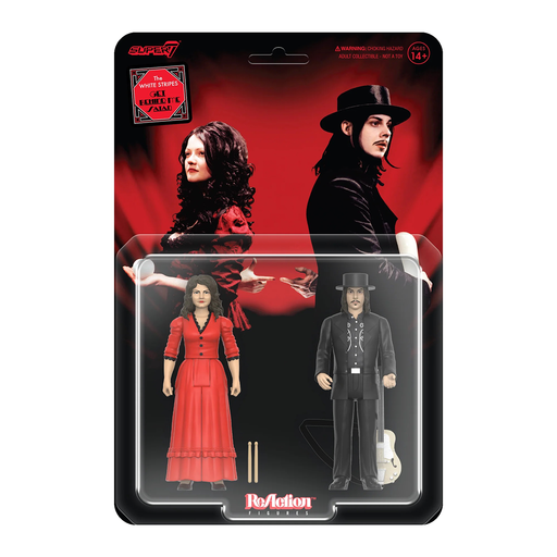 White Stripes Wave 1 The White Stripes (Get Behind Me Satan) ReAction Figure 2-Pack
