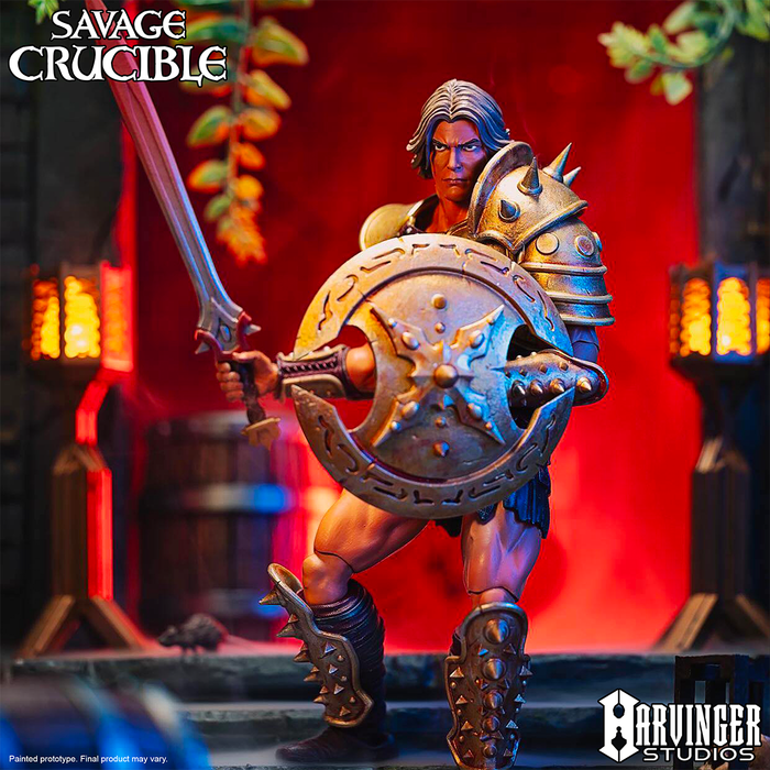 Savage Crucible Who-Man Action Figure