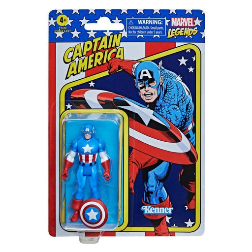 Marvel Legends Retro 375 Collection Captain America 3 3/4-Inch Action Figure