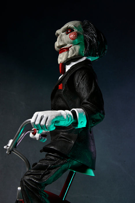 Saw 12-Inch Puppet on Tricycle Action Figure with Sound