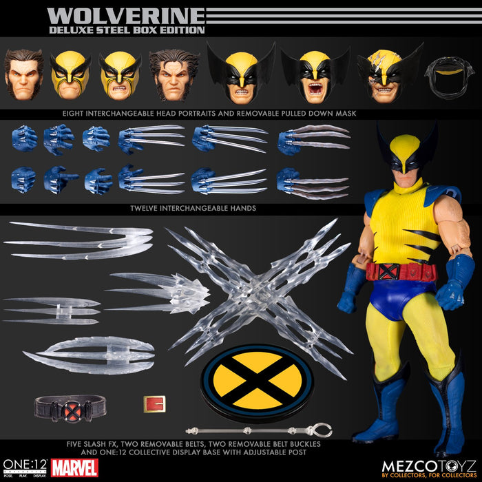 X-Men Wolverine One:12 Collective Deluxe Steel Box Edition Action