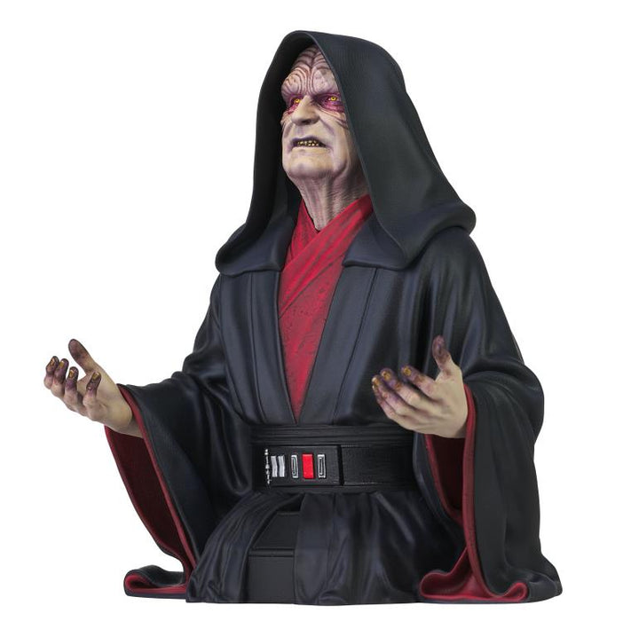 Star Wars: The Rise of Skywalker Emperor Palpatine 1:6 Scale Mini-Bust