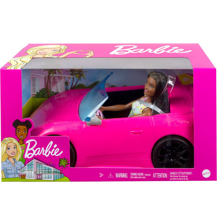 Barbie Doll with Star Dress and Convertible