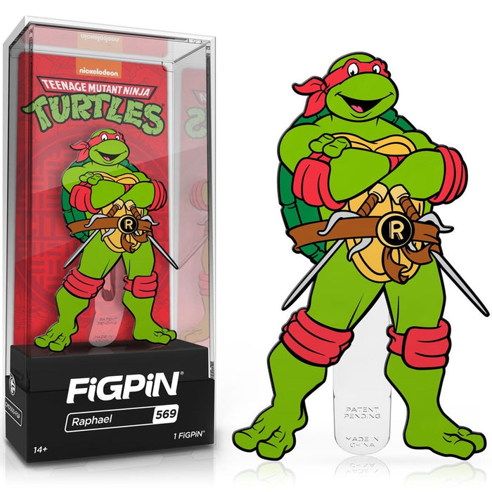 Teenage Mutant Ninja Turtles Raphael FiGPiN Classic Enamel Pin