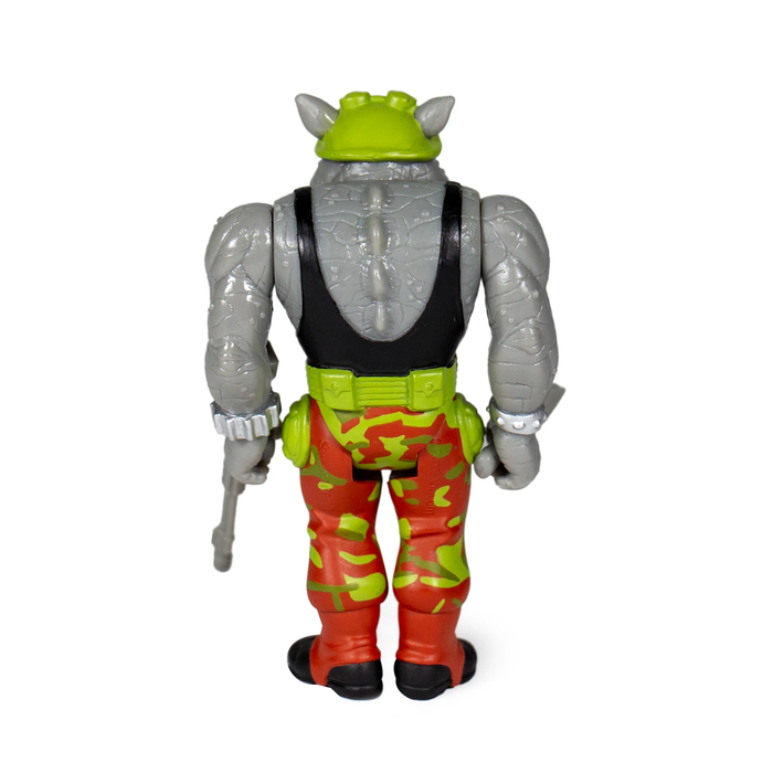 Teenage Mutant Ninja Turtles ReAction Rocksteady Figure