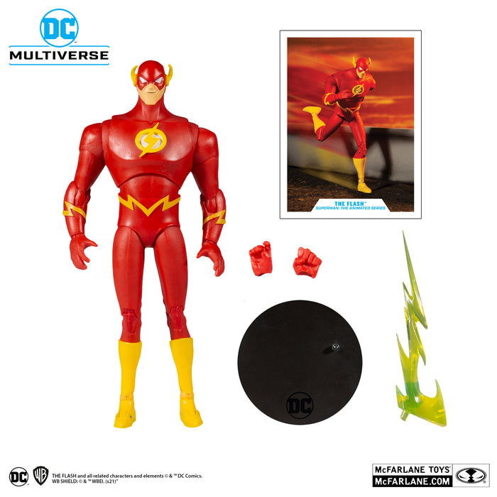 DC Multiverse The Flash Superman: The Animated Series 7-Inch Scale Action Figure