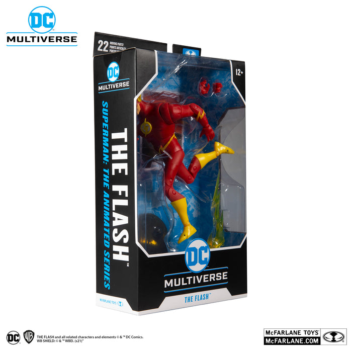 DC Multiverse Superman: The Animated Series The Flash 7-Inch Scale