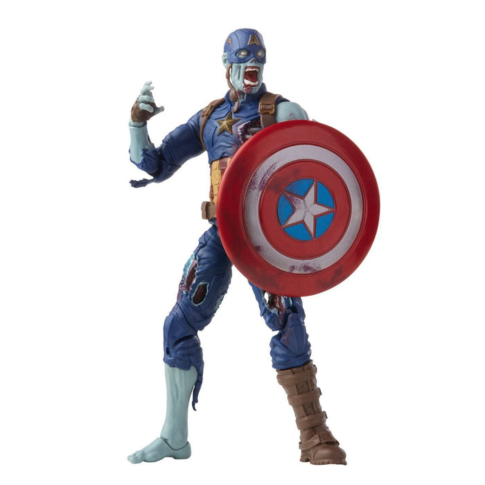 Marvel Legends What If? Zombie Captain America 6-Inch Action Figure