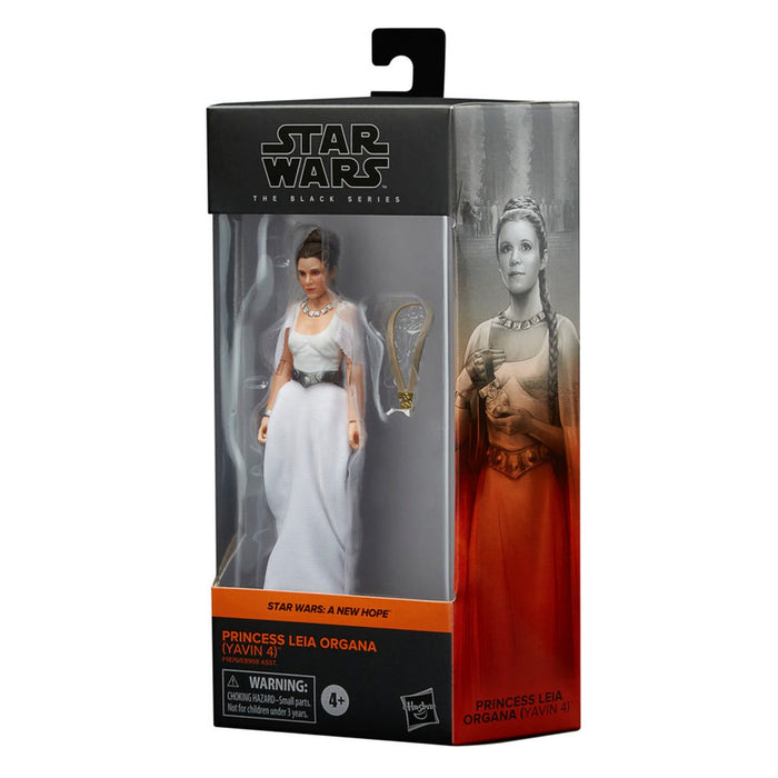 Star Wars The Black Series Princess Leia Organa (Yavin IV Ceremonial Dress) 6-Inch Action Figure