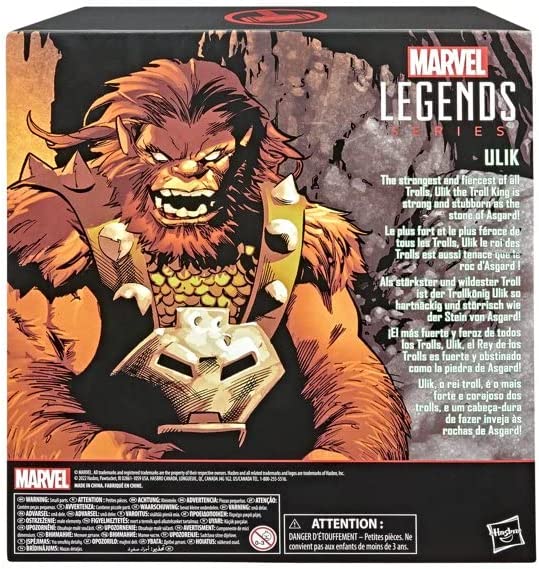 Marvel Legends Ulik The Troll King 6-Inch Action Figure