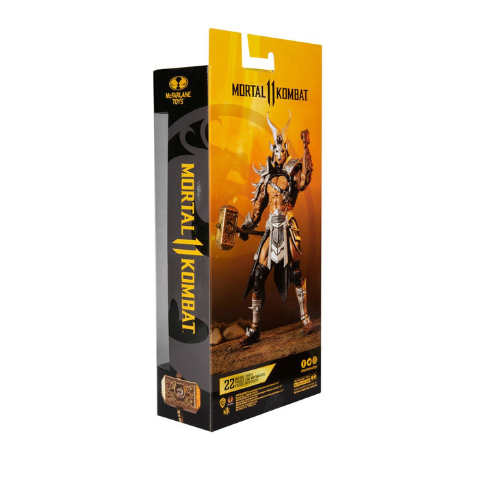 McFarlane Mortal Kombat 7 Inch Action Figure - Shao Kahn (Platinum Kahn)
