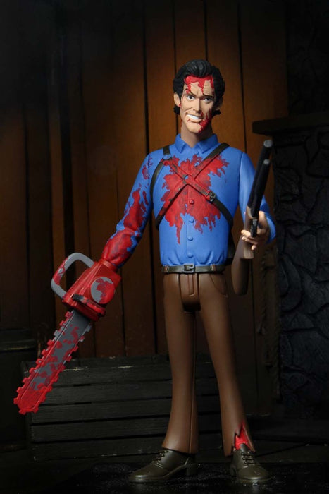 Toony Terrors (Evil Dead 2) 6-Inch Scale Bloody Ash Action Figure