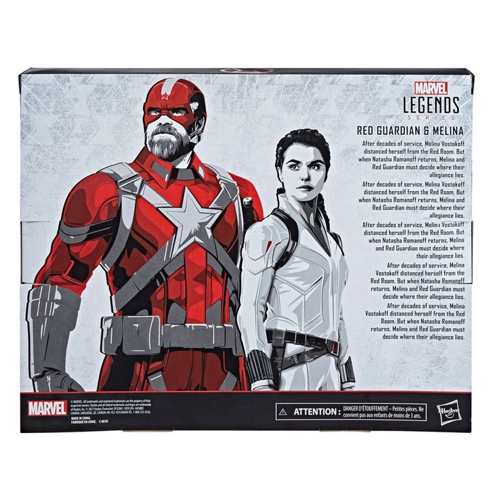 Marvel Legends Black Widow Red Guardian and Melina Vostkoff 6-Inch Action Figures