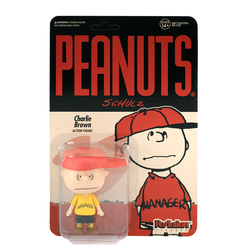 Peanuts ReAction Wave 2 Charlie Brown Manager Figure