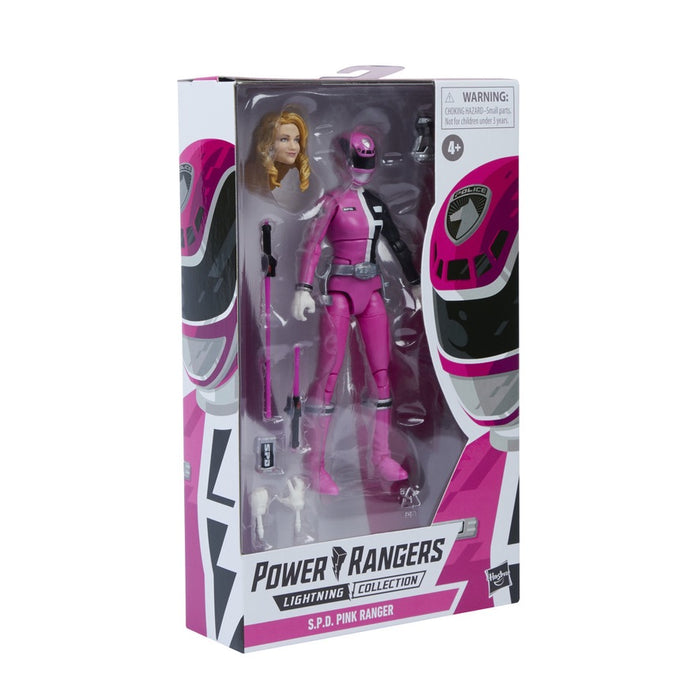 Lightning Collection Mighty Morphin Power Rangers Pink Ranger Helmet & Morpher e Lightning Collection Mighty Morphin Power Rangers Pink Ranger Helmet & Morpher e
