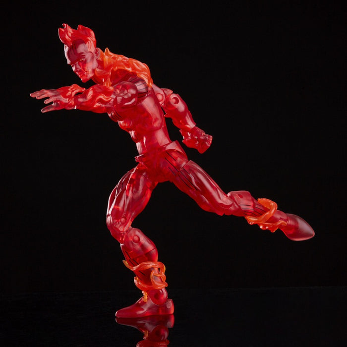 Marvel Legends Fantastic Four Retro Human Torch 6-Inch Action Figure