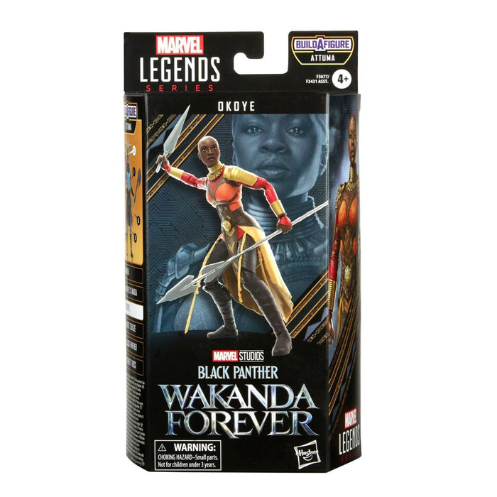 Marvel Legends Series Black Panther Wakanda Forever Okoye 6-Inch Action Figure