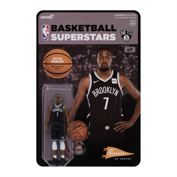 NBA Supersports ReAction - Kevin Durant (Nets) Figure — Chubzzy