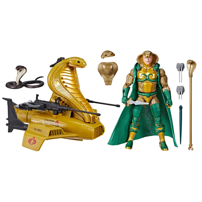 G.I. Joe Classified Series Serpentor & Air Chariot Action Figure and Vehicle