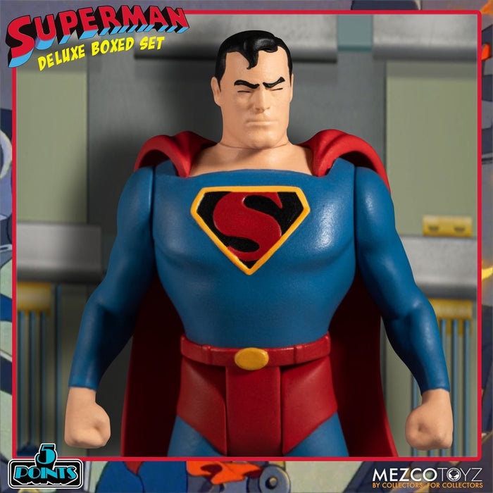 Superman (1941): The Mechanical Monsters 5 Points Deluxe Boxed Set