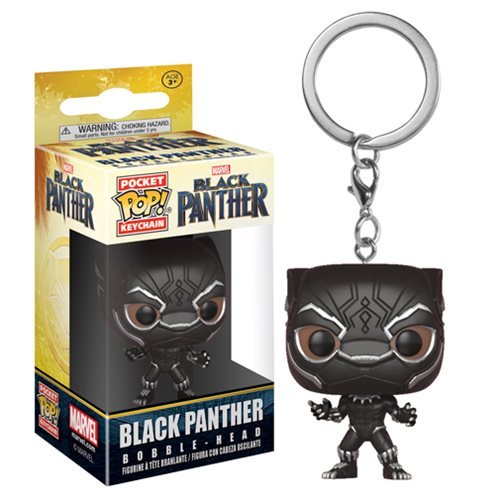 Black Panther Pocket Pop! Key Chain