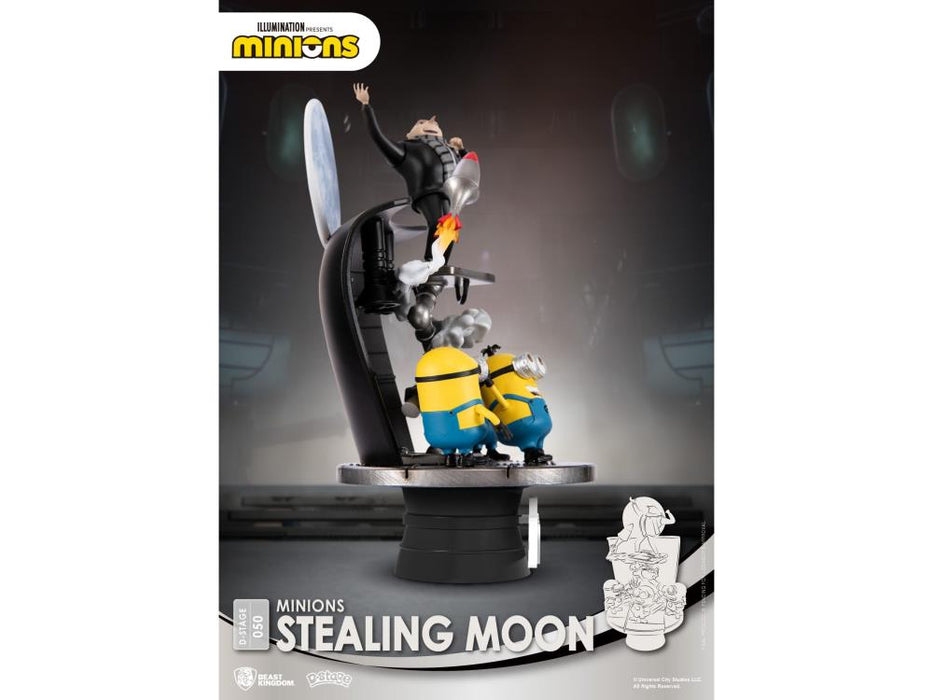 Minions Stealing Moon D-Stage DS-050 6-Inch Statue