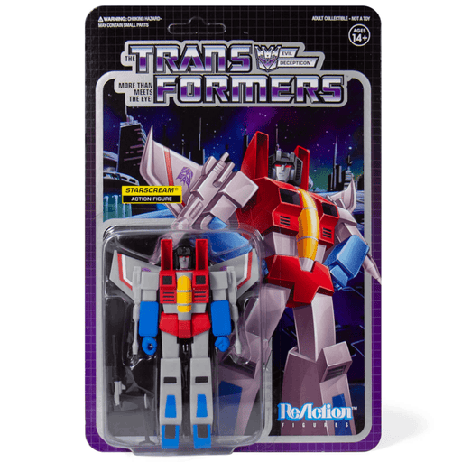 Transformers Starscream 3 3/4-Inch ReAction Figure