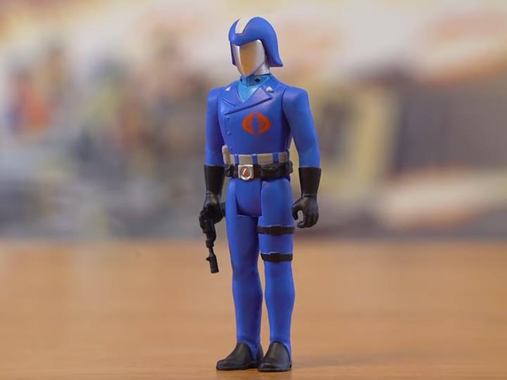 G.I. Joe Cobra Commander 3 3/4-Inch ReAction Figure