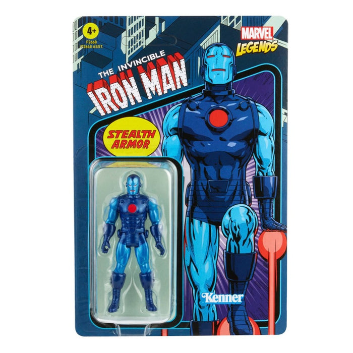 Marvel Legends Retro 375 Collection Wave 4 Stealth Iron Man 3 3/4-Inch Action Figure