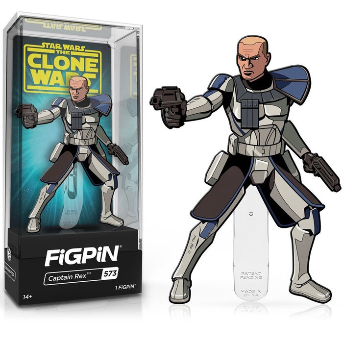 Star Wars Clone Wars Captain Rex FiGPiN Classic Enamel Pin