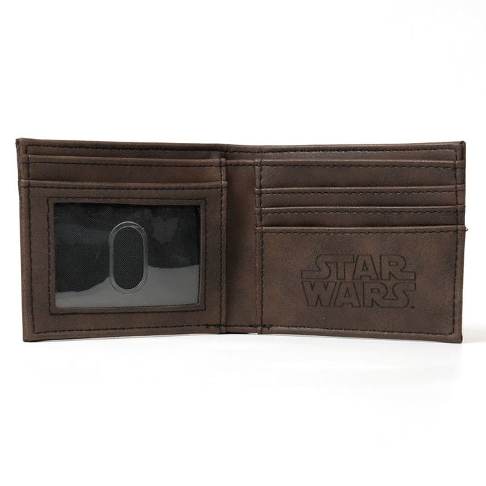 Star Wars: The Mandalorian Etched Print PU Bi-Fold Wallet - EE Exclusive