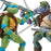 Teenage Mutant Ninja Turtles Classic Leonardo vs. Rocksteady Action Figure 2-Pack